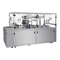 Powder Box Cellophane Wrapper Machine