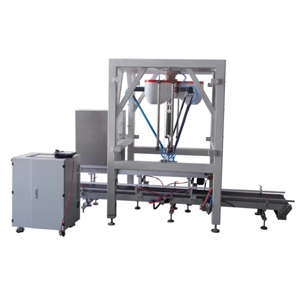 LEZX-600 Automatic Robot (spider hand) Carton Packer Machine